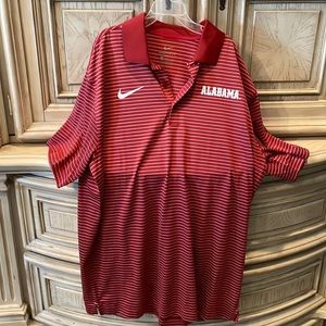 Mens Nike Dry fit Alabama Golf Shirt . Size Medium